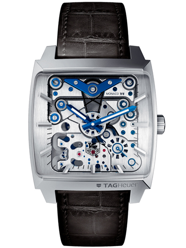 Tag Heuer Monaco V4 SKELETON AUTOMATIC-3 watch WAW2170.FC6261 - Click Image to Close